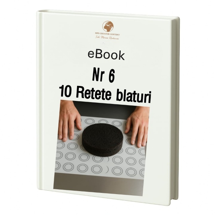 6 eBook 6- 10 Rețete blaturi de tort/ 10 Rezepte für Tortenböden - imagine 1