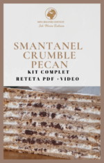 Smântânel Crumble Pecan- Komplet­tpaket (PDF + Video)